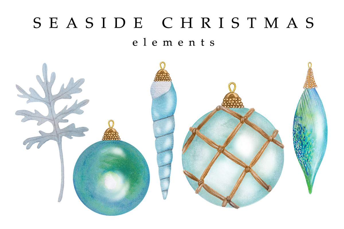 Seaside Christmas, an Illustration by Dana Designs (Photo 5 of 7)
