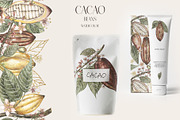 Watercolor Cacao Beans, a Food Illustration by MayaNavits (Thumbnail 7 of 13)