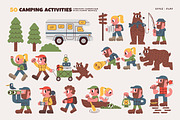 50 Camping Activities, an Illustration by monkik (Thumbnail 19 of 21)
