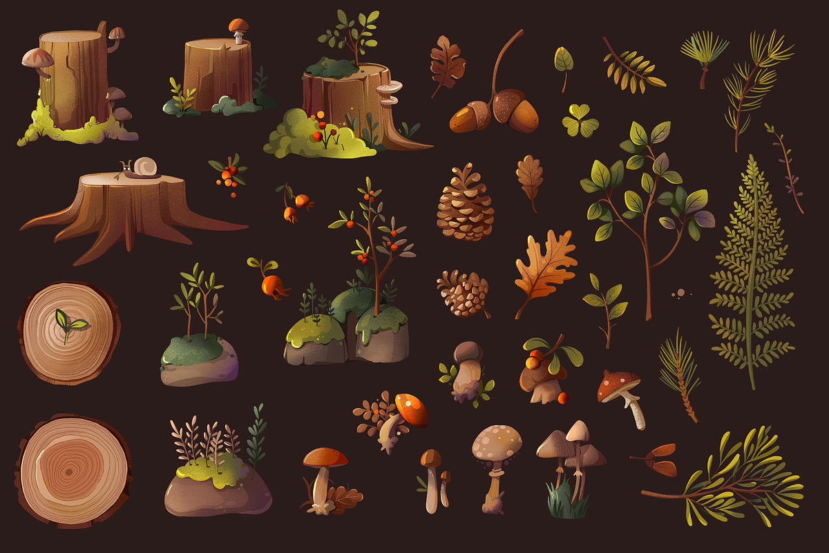 Fox and forest /digital illustration, an Illustration by Izobova (Photo 3 of 4)