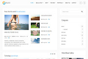 JV Blog Responsive Wordpress Theme, a WordPress Template by osstemplate (Thumbnail 2 of 7)