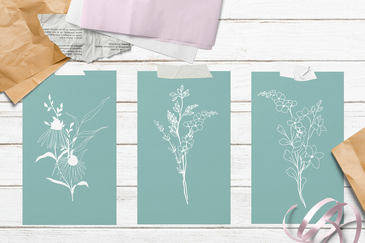 Hand Painted Floral Collection, an Animal Illustration by JSolomatina (Photo 16 of 26)