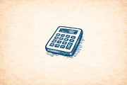 Hand Drawn Stationery Doodle Set, an Object Graphic by e-artdesign (Thumbnail 2 of 3)