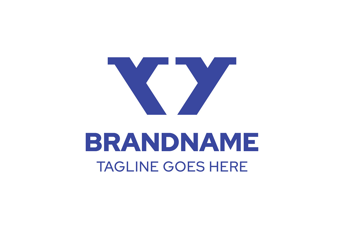Letters YY Diamond Monogram Logo, a Branding & Logo Template by Pray Art Design Studio (Photo 1 of 2)
