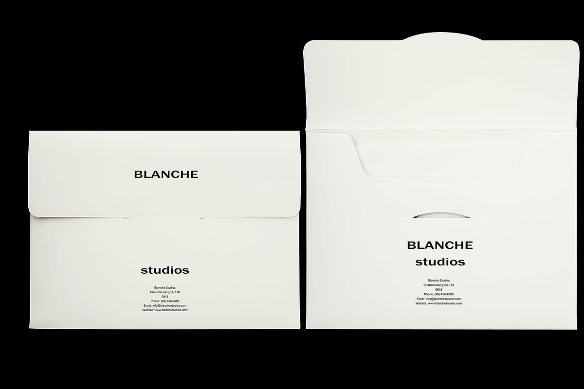 Branding Stationery Envelope Mockup, an Advertising Mockup by Replika Machine (Photo 8 of 15)