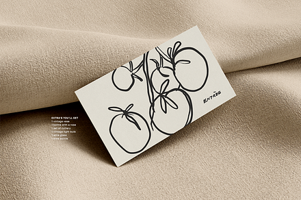 Hand drawn food illustrations, a Food Illustration by GFB Studio