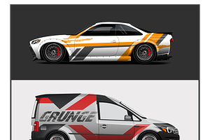 Dynamic Van Wrap Design, a Work Illustration by CarWrap design