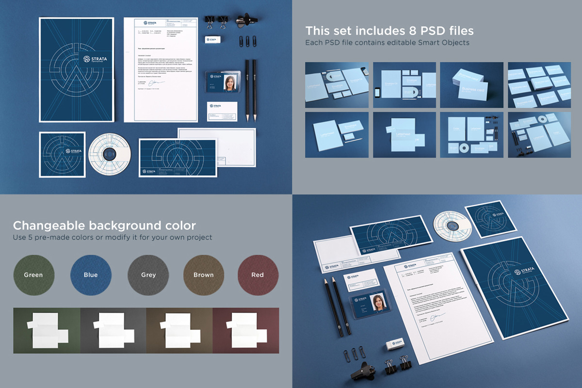 Branding Identity Mock-Ups, a Books & Magazine Mockup by Vitalliy (Photo 5 of 5)