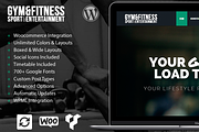Gym & Fitness WordPress Theme, a WordPress Template by Visualmodo (Thumbnail 10 of 25)