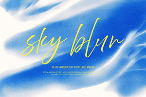SKY BLUR - Airbrush Texture Pack