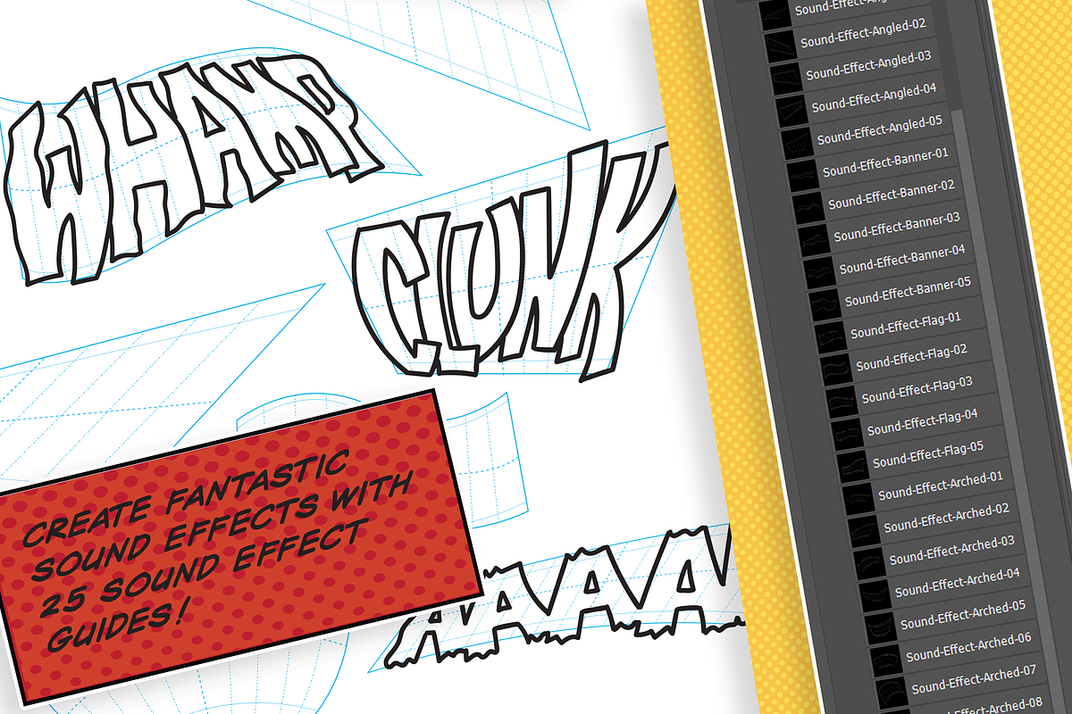 Comic Lettering Masterclass-Adobe, a Templates & Theme by Serkworks Art Labs (Photo 6 of 14)
