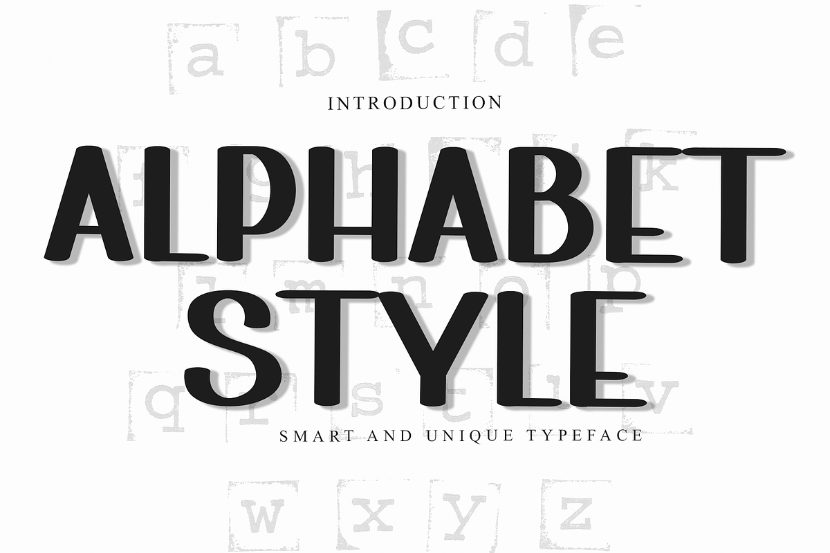 Alphabet Style, a Script Font by InermediaSTUDIO (Photo 1 of 8)