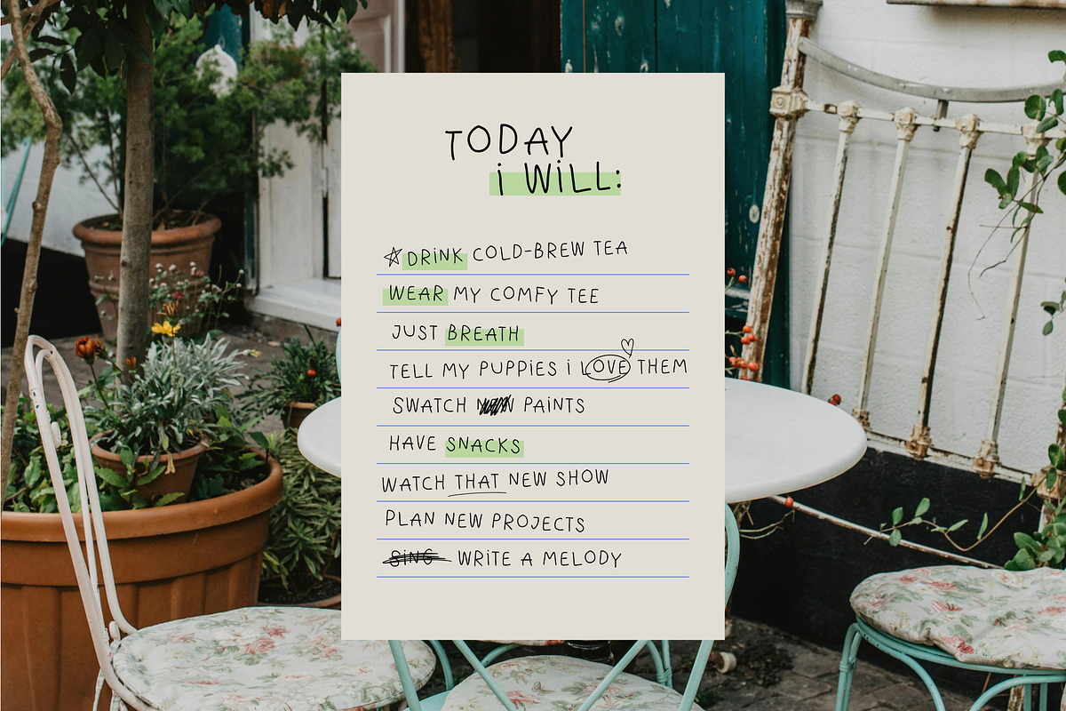 GLORIOUS SCRIBBLE | Handwritten Font, a Handwritten Font by type peace (Photo 2 of 10)