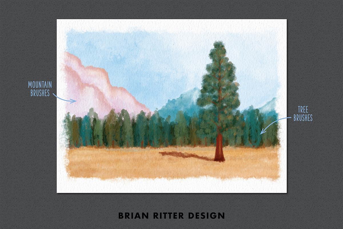 Landscape Toolkit, a Brush Add-On by Brian Ritter Design (Photo 2 of 11)