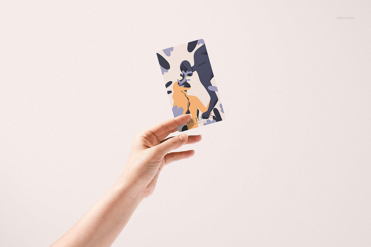 Tarot Cards Mockup Bundle, a Merchandise Mockup by creatsy5 (Photo 5 of 42)