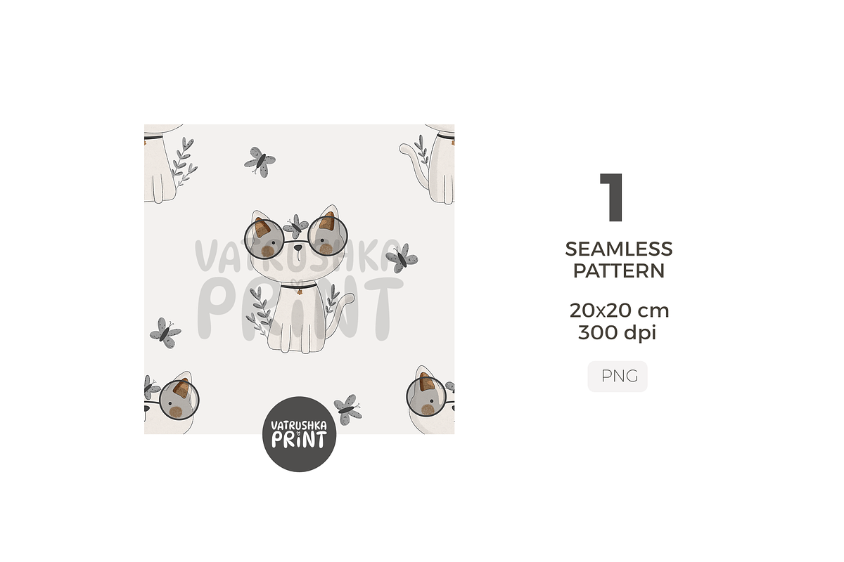 Seamless pattern for fabric, a Pattern Graphic by vatrushkaprint_store (Photo 2 of 2)