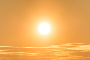 Panoramic sunset sky, a Nature Photo by Vapi