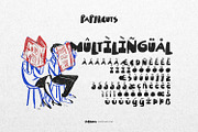 Papyrcuts - Poster Art Font, a Handwritten Font by ikiiko (Thumbnail 7 of 7)