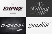 Jitzu Font Family, a Serif Font by Anthony James (Thumbnail 9 of 9)