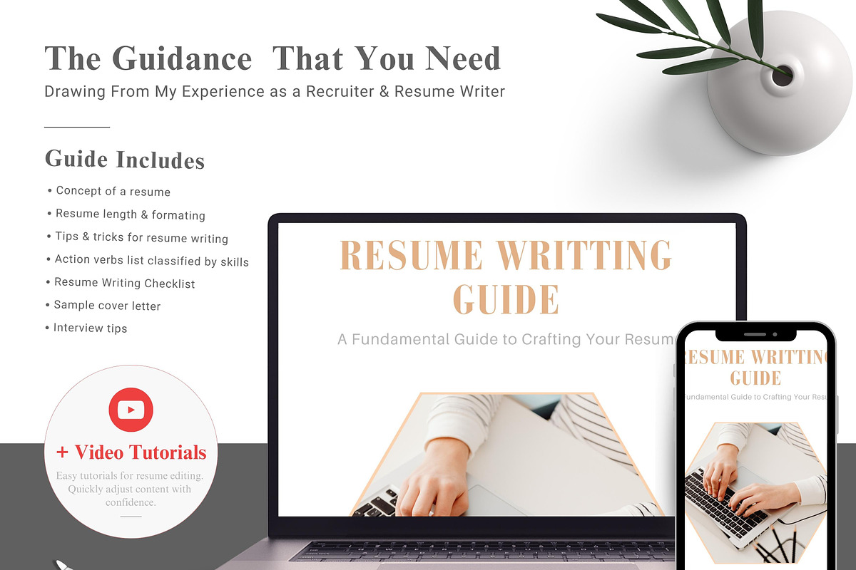 Resume/CV Template | Canva & Word, a Resume Template by CreativeZoom (Photo 7 of 9)
