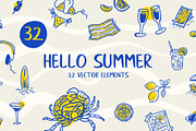 Hello Summer!, an Object Graphic by Cyrografik Shop (Thumbnail 1 of 4)
