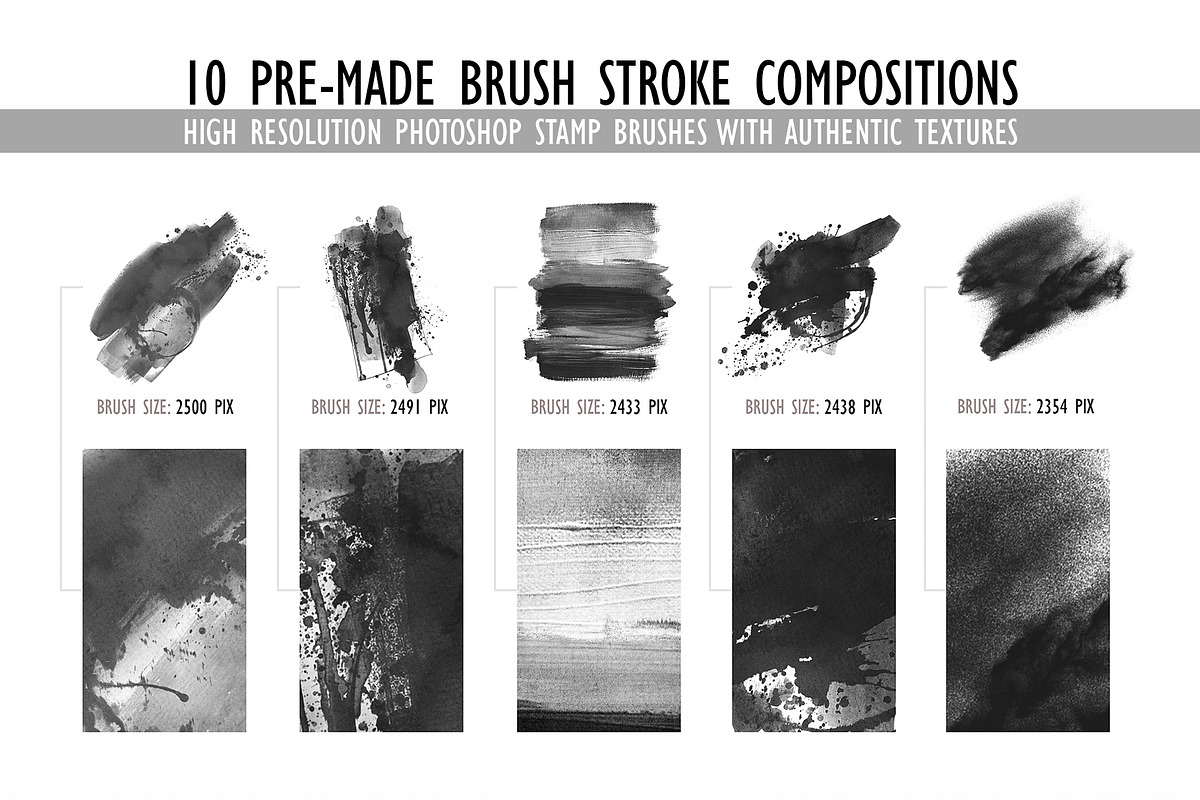 Epic Stamp Brush Compositions, a Brush Add-On by Epic By Design (Photo 5 of 7)