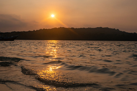 Sunrise on a Beach in Indonesia, a Nature Photo by Re-5 Photography
