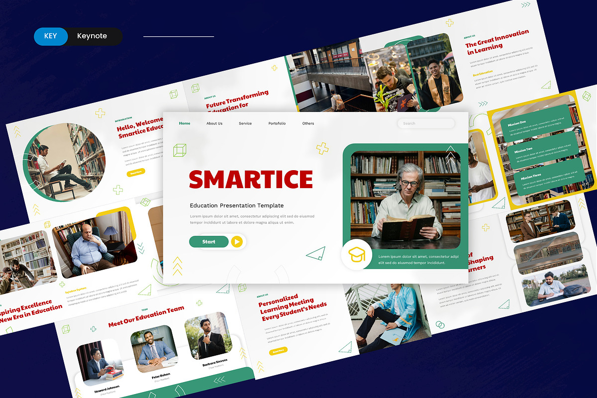Education Keynote Presentation, a Presentation Template by Salamahtype (Photo 1 of 5)