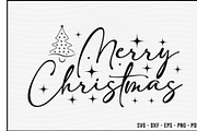 Christmas Black SVG Bundle, an Object Graphic by BeeCraftR (Thumbnail 8 of 10)