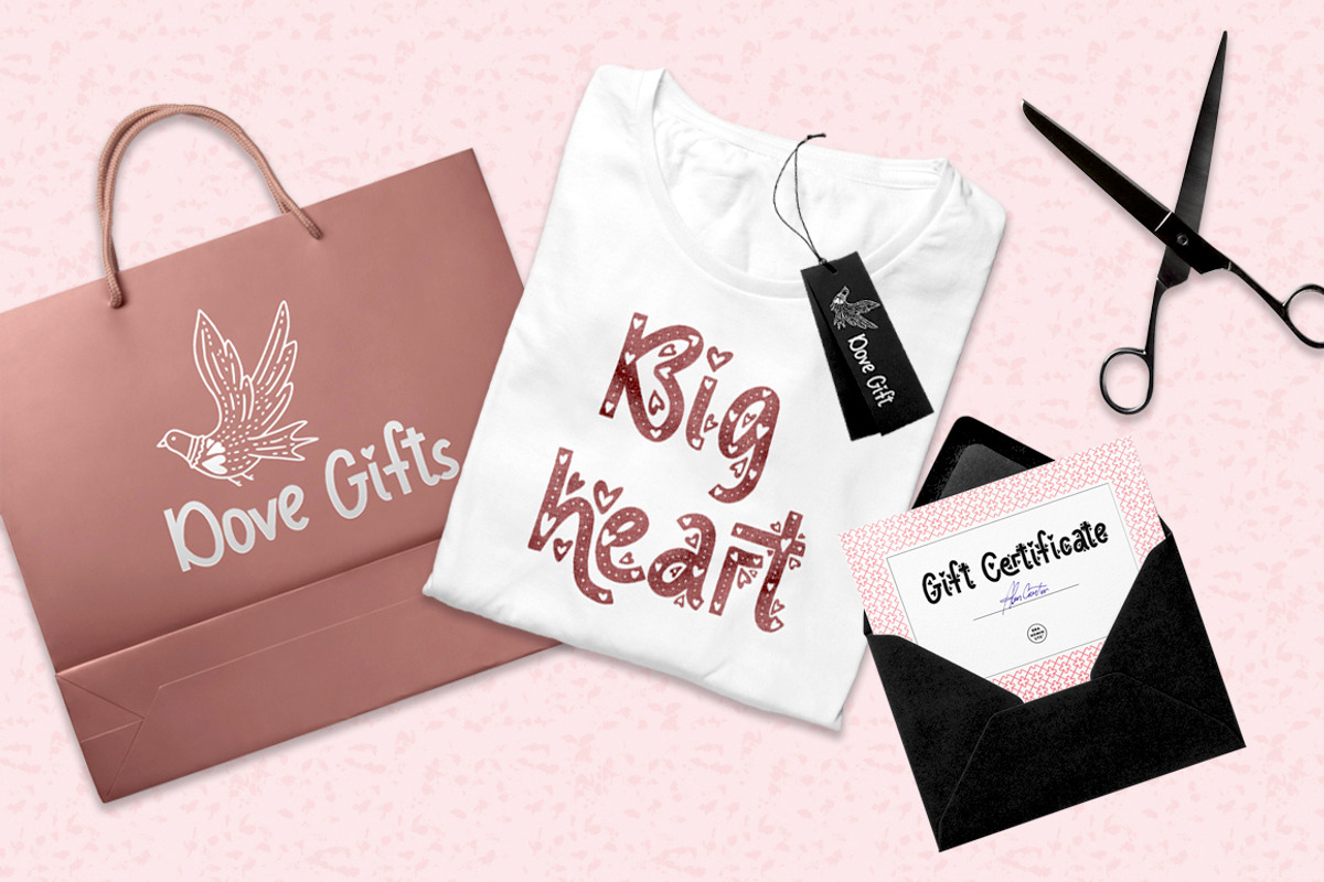 Sweetheart fonts & 119 cliparts., a Symbol Font by Red Ink (Photo 10 of 13)