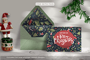 16 Christmas Card Canva Mockups, a Merchandise Mockup by Mockup Scene (Thumbnail 23 of 23)