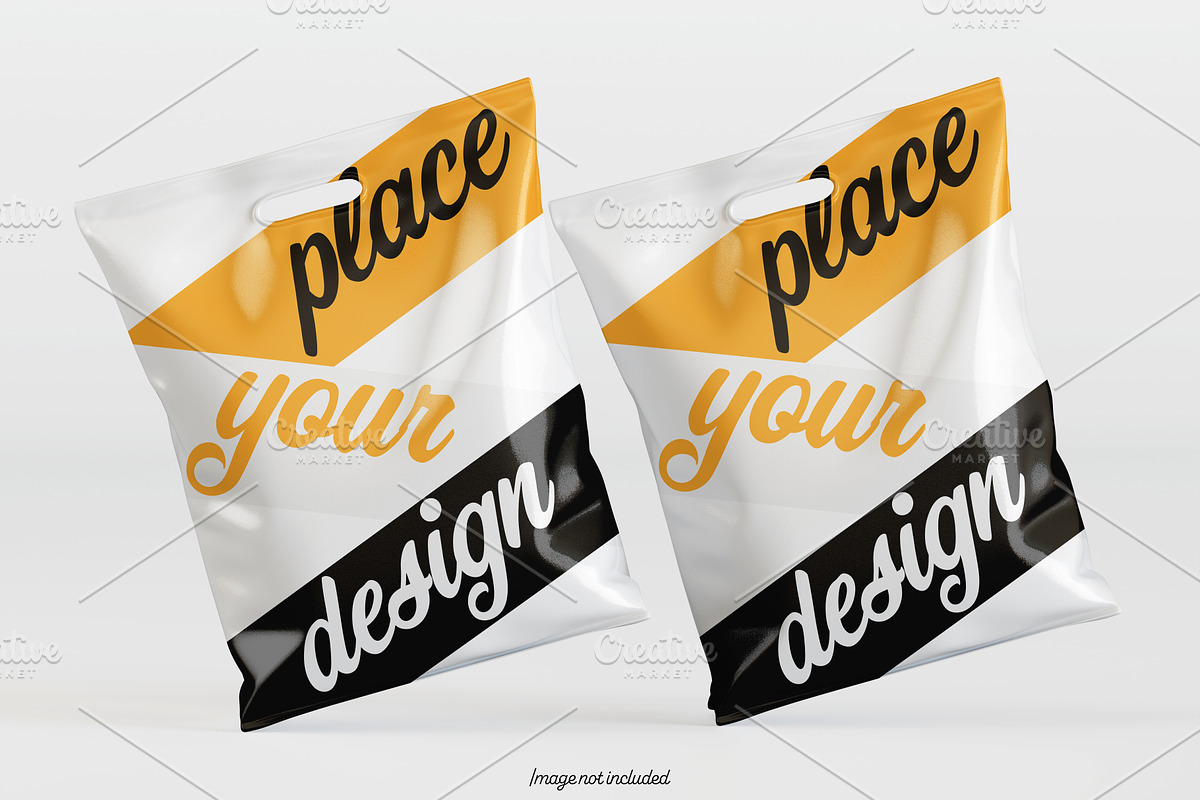 Paper bag white color mockup bundles, a Packaging Mockup by Ambo Ampeng (Photo 14 of 32)
