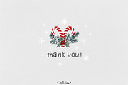 Santa & Nutcracker Christmas Clipart, a Decorative Illustration by Jenny Quince (Thumbnail 12 of 12)