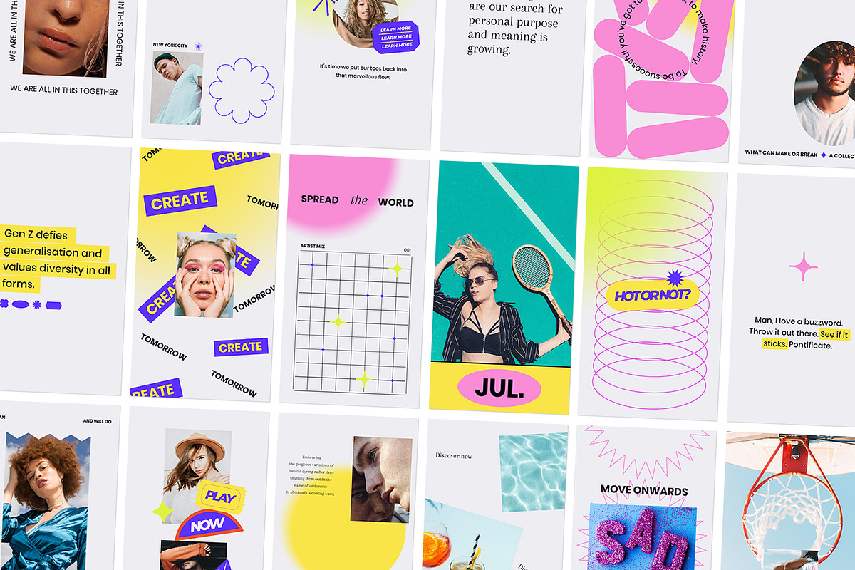 Instagram Templates | Canva, a Social Media Template by BigWeek (Photo 6 of 13)