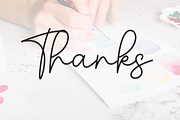 Painting | Script Font, a Handwritten Font by Scratchones (Thumbnail 9 of 9)