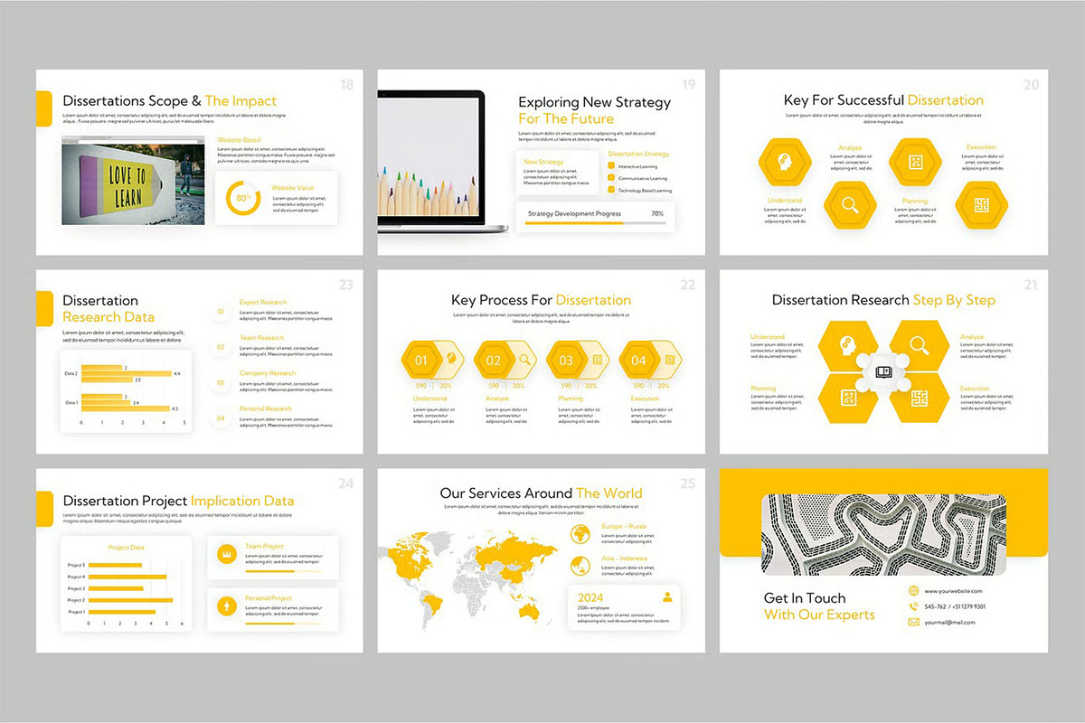 Dissertation Google Slides, PPoint, a Presentation Template by Fit-tee (Photo 2 of 4)