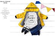 Baby Toddler Bella Canvas Mockups, an Apparel Mockup by lock and page (Thumbnail 2 of 11)
