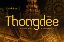 Thongdee Creative Font
