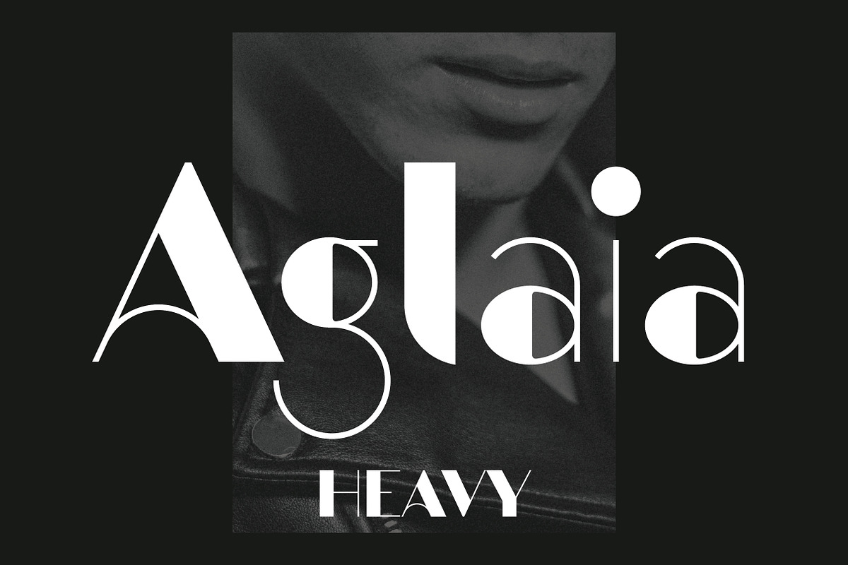 Aglaia Heavy • An Elegant Font