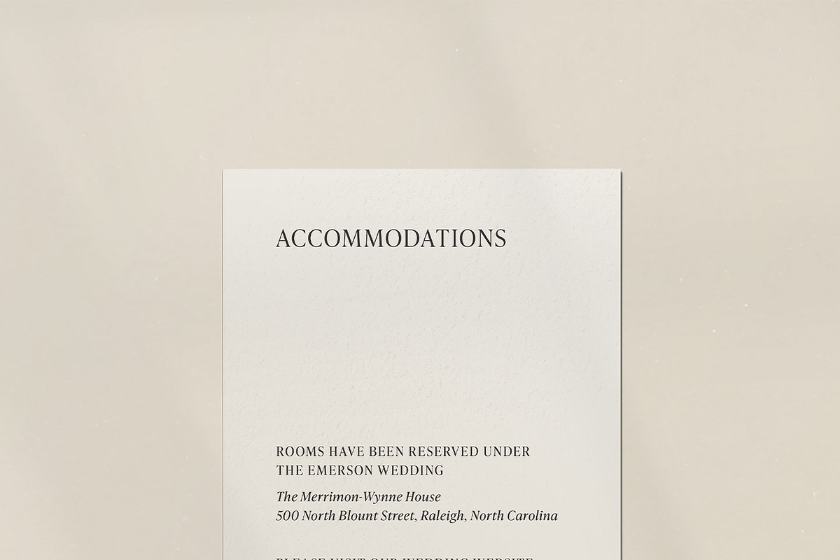 The Minimalists Wedding Suite, an Invitation Template by Heart to Heart Paper Co (Photo 13 of 13)
