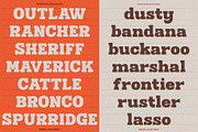 Hiqual – Western Vintage Font, a Slab Serif Font by Invasi Studio (Thumbnail 3 of 12)