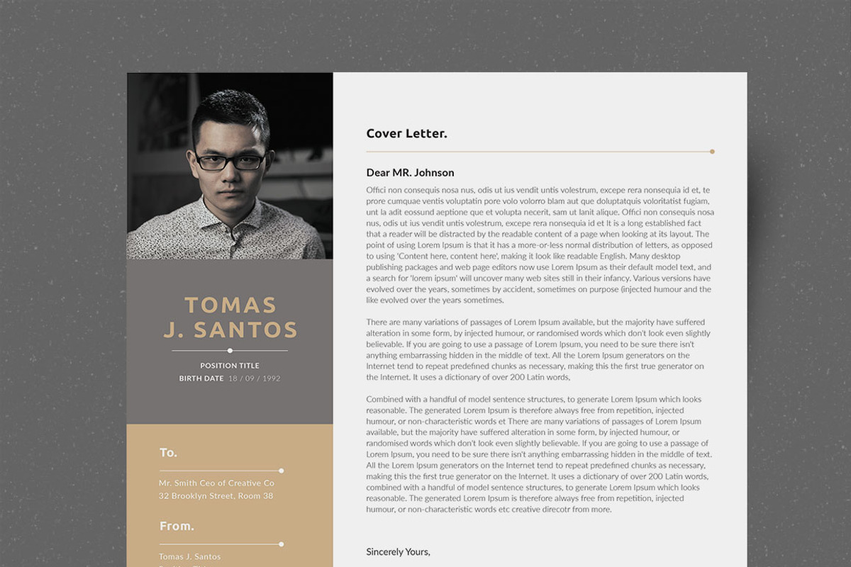 Resume/CV, a Resume Template by UX-group (Photo 5 of 7)