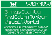 Minimal Clean font, a Sans Serif Font by weknow (Thumbnail 3 of 8)