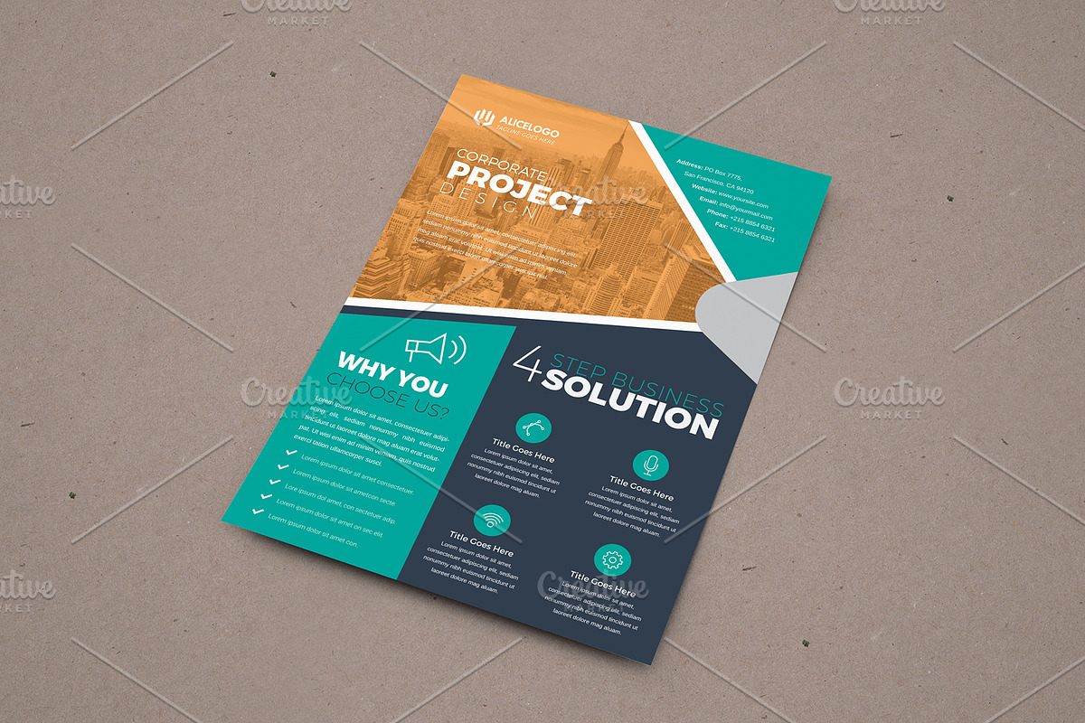 Flyer Template, a Flyer Template by Alice_s (Photo 4 of 4)