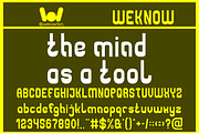 Flashback font, a Font by weknow (Thumbnail 4 of 8)
