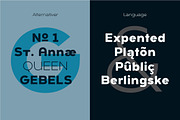 Arkibal Display, a Sans Serif Font by Jan-Christian Bruun (Thumbnail 7 of 16)
