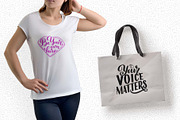 Woman Voice Lettering Quotes, a Decorative Illustration by Artlana (Thumbnail 3 of 7)