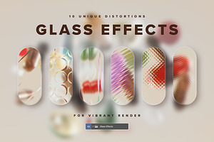 Glass Distortion Photo Effects