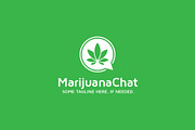 Marijuana / Cannabis / Weed Chat, a Branding & Logo Template by bvcreates (Thumbnail 4 of 6)