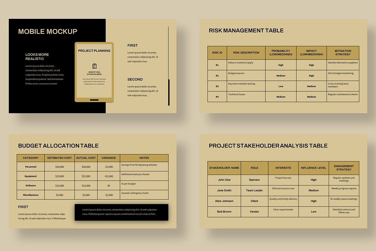 Project Management Presentation preview 5